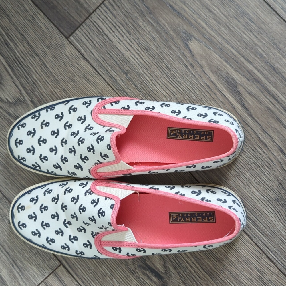 Sperry top sider slip ons